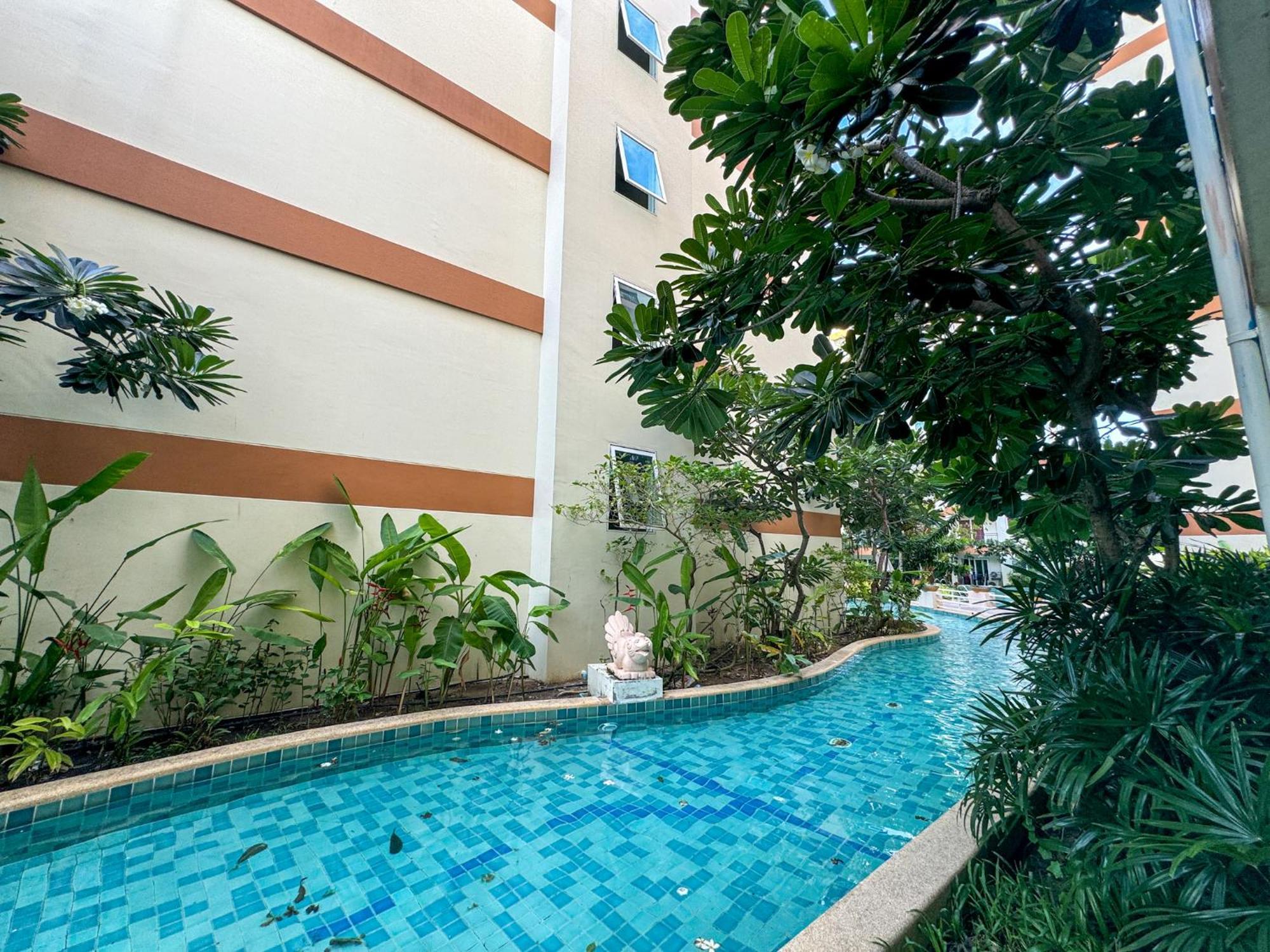 卧室直达泳池 全网最低价 到中天海滩5分钟 Jomtien Exterior foto